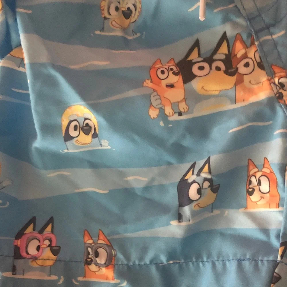 👰🏻‍♀️ Bluey 2T Long Sleeve Swim Top & Swim Trunks